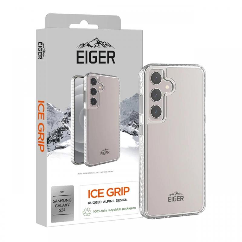 Eiger Husa Ice Grip Samsung Galaxy S24 Clear