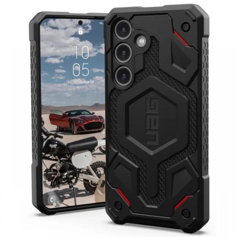 UAG Husa Monarch Series Samsung Galaxy S24 Kevlar Black