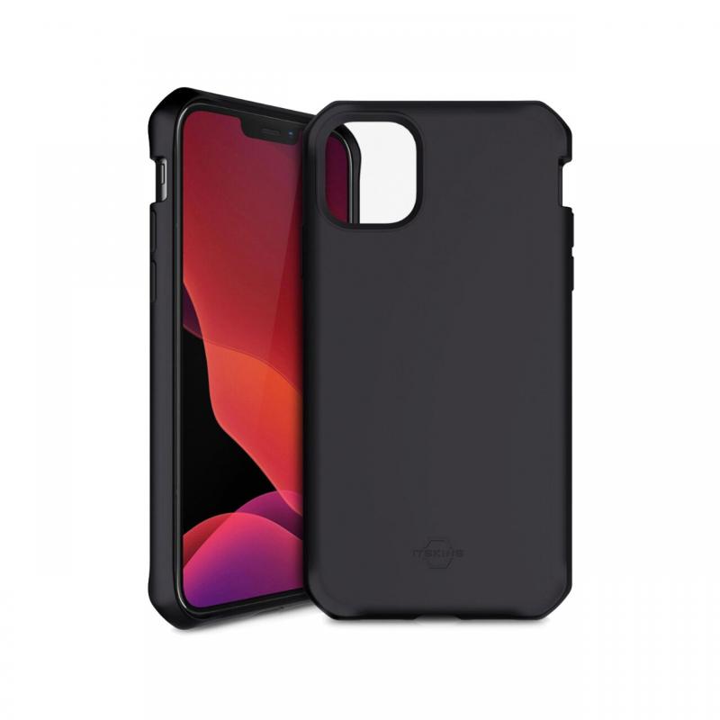 Husa iPhone 12 Mini IT Skins Spectrum Solid Plain Black