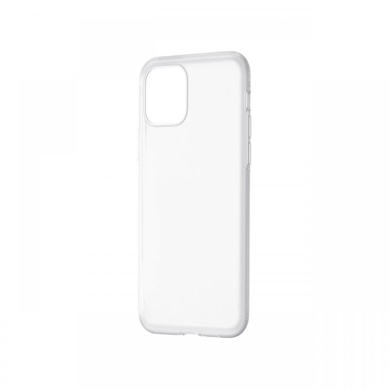 Husa iPhone 11 Pro Max Baseus Liquid Silica Gel Protective Clear White