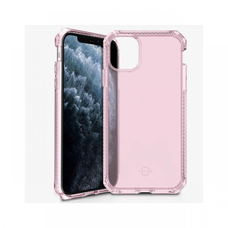 Husa iPhone 11 Pro IT Skins Spectrum Clear Light Pink (antishock,antimicrobial)