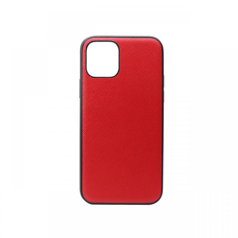 Husa iPhone 11 Pro Meleovo Saffiano Red