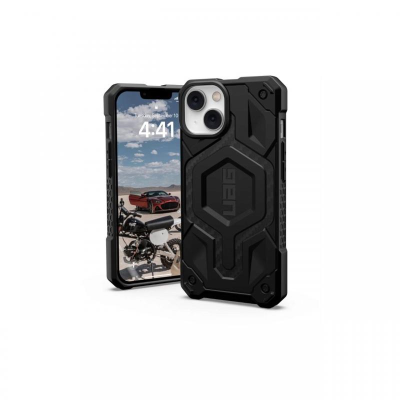 Husa iPhone 14 UAG Monarch Pro Magsafe Carbon Fiber