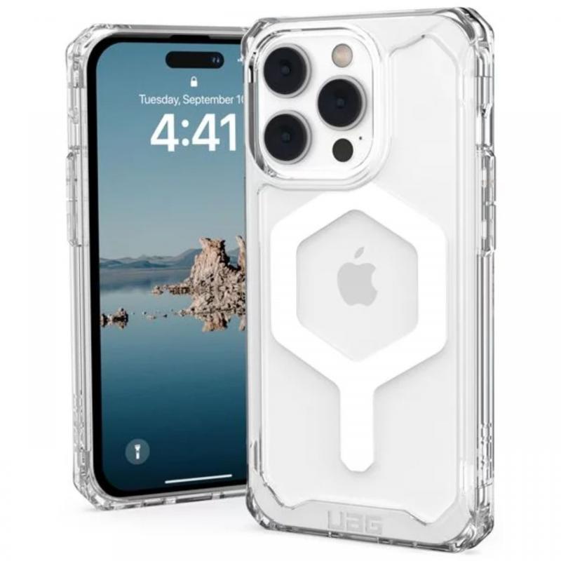 Husa iPhone 14 Pro UAG Plyo MagSafe Series Ice