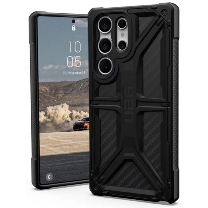 UAG Husa Monarch Series Samsung Galaxy S23 Ultra Carbon Fiber