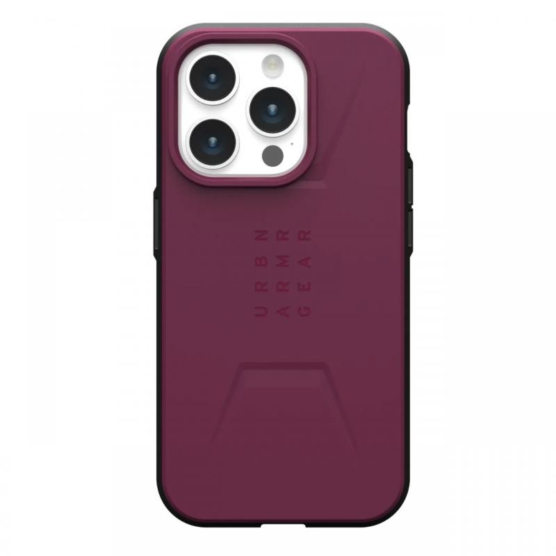 UAG Husa Civilian Magsafe iPhone 15 Pro Bordeaux