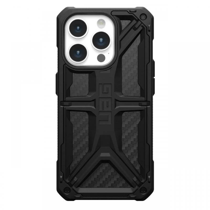 UAG Husa Monarch Series iPhone 15 Pro Max Carbon Black