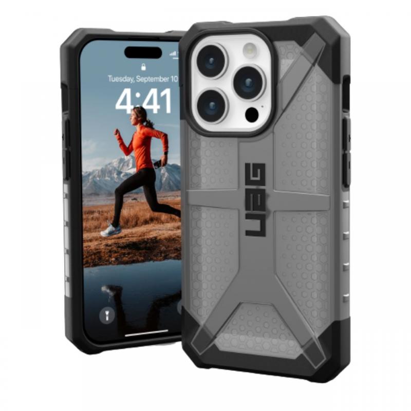 UAG Husa Plasma Series iPhone 15 Pro Ash