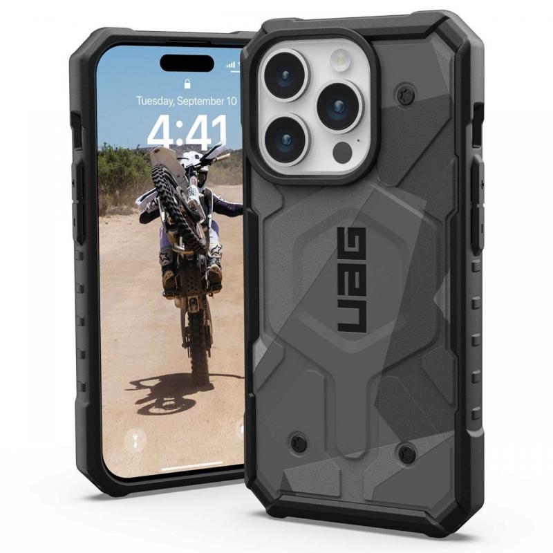 UAG Husa Pathfinder SE Series iPhone 15 Pro Geo Camo