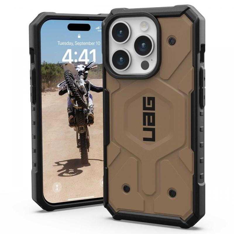 UAG Husa Pathfinder Magsafe iPhone 15 Pro Max Dark Earth