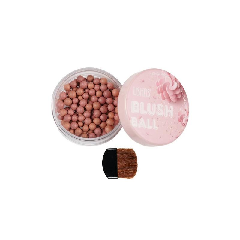 Fard de obraz tip perle, Ushas, Blush Ball, 01, 20 g