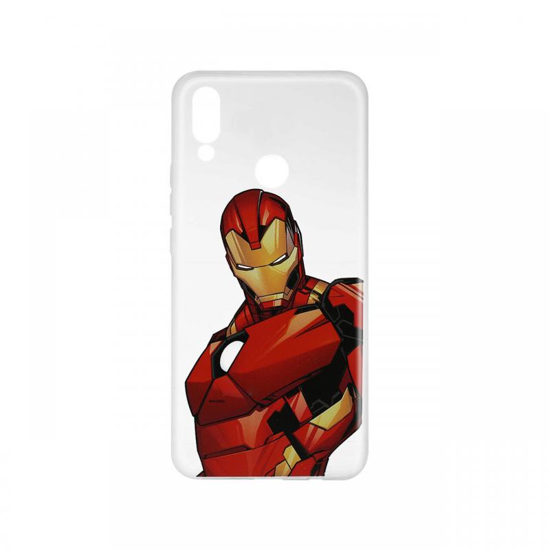 Husa Huawei P Smart (2019) / Honor 10 Lite Marvel Silicon Iron Man 005 Clear