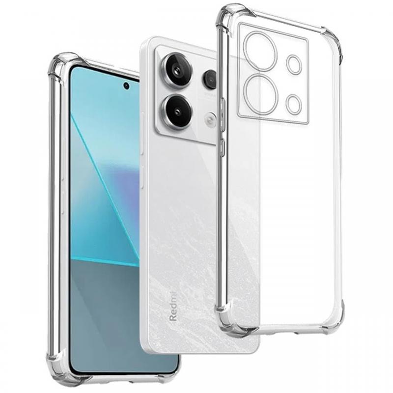 Lemontti Husa Shockproof Silicon Xiaomi Redmi Note 13 Pro 5G / Poco X6 Transparent