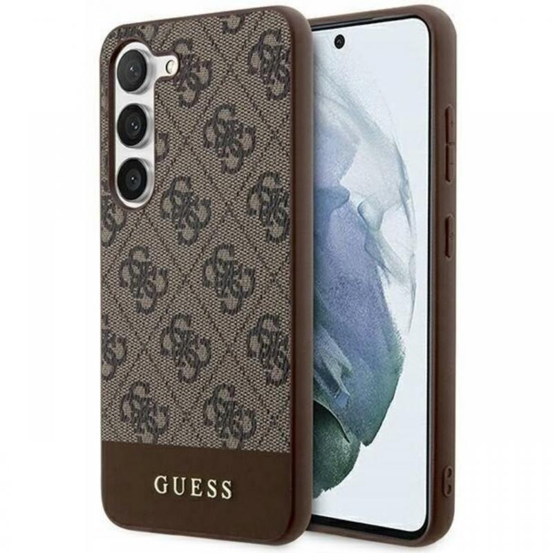 Guess Husa 4G Stripe Logo Samsung Galaxy S24 Maro