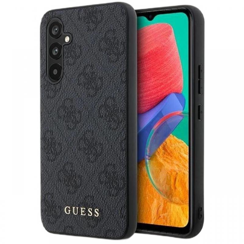 Guess Husa 4G Metal Gold Logo Samsung Galaxy A54 5G Gri