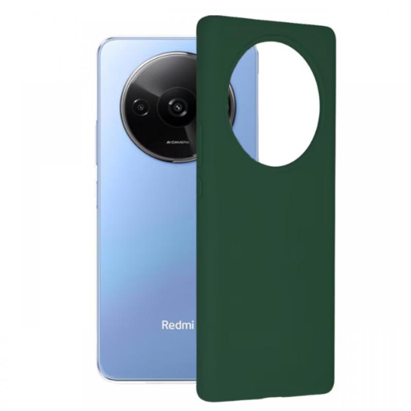 Lemontti Husa Silicon Soft Edge Xiaomi Redmi A3 Verde