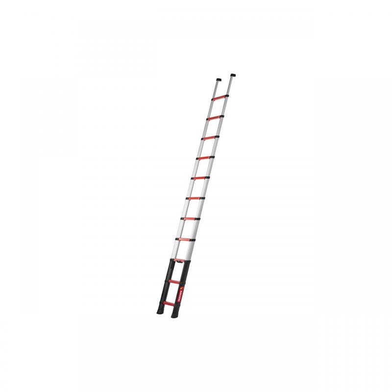 Scara telescopica pentru pompieri si salvare, Telesteps, Rescue Line, rosie, 3.5m, EN1147, 11 trepte, sarcina maxima 500kg