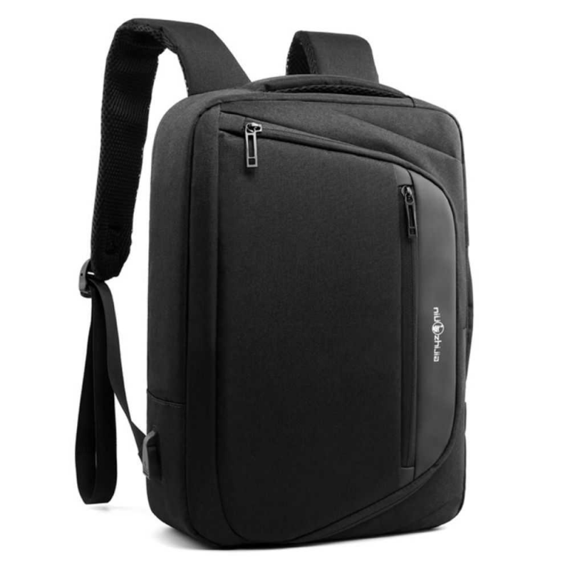 Rucsac pentru Laptop, Model Casti, Dimensiune 410x310x110 mm, Culoare Negru