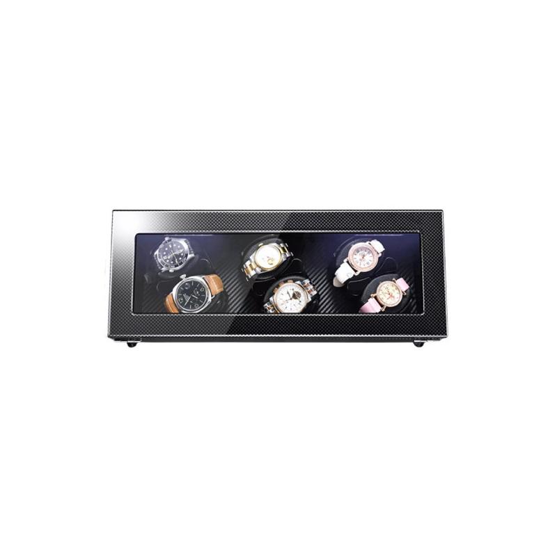 Cutie intors ceasuri automatice iUni, Watch Winder 6 Carbon