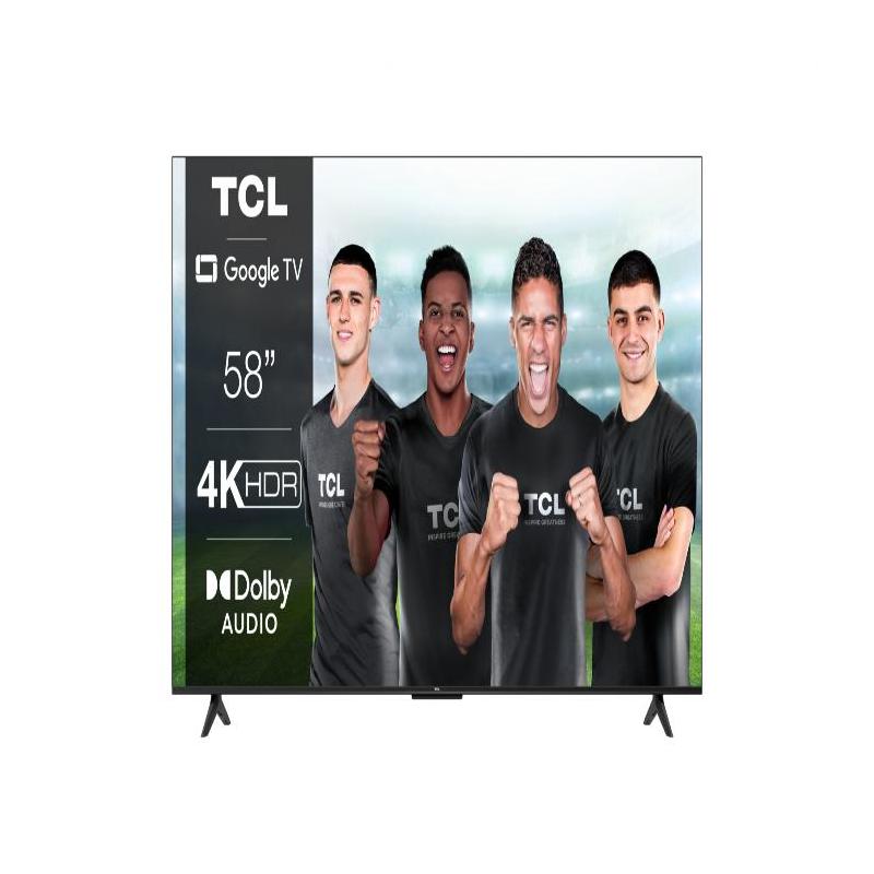 Televizor Smart LED TCL 58P635, 147.3 cm, 4K, Wi-Fi, Gri (Model 2022)