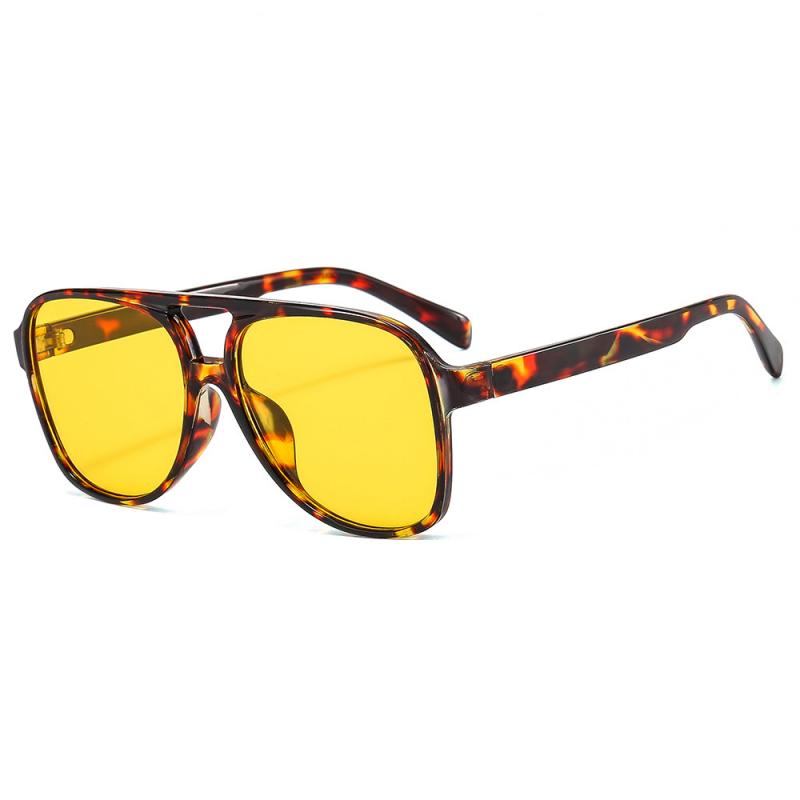 ochelari de soare pentru copii cu protectie uv Ochelari de soare pentru barbati polarizati, protectie UV, Aviator 98061, Leopard, ES05697