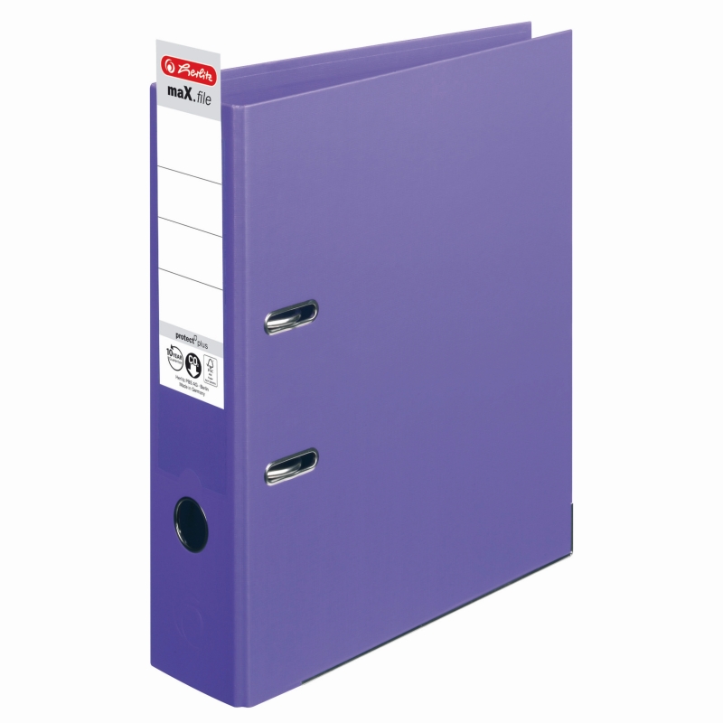 Biblioraft A4 8cm Pp Interior-exterior Violet