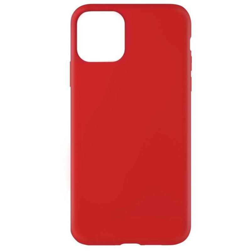 Husa iPhone 11 Lemontti Liquid Silicon Red