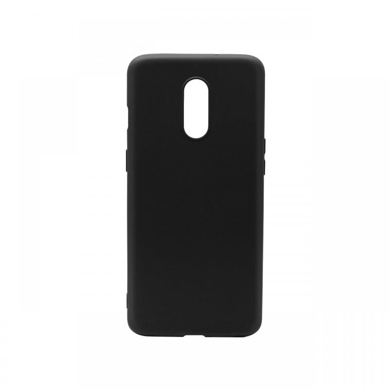 Husa OnePlus 7 Lemontti Silicon Silky Negru