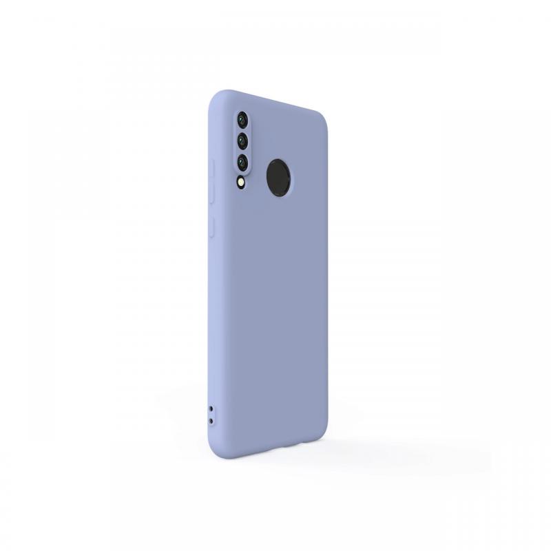 Husa Huawei P30 Lite Lemontti Silicon Soft Slim Lavender Gray