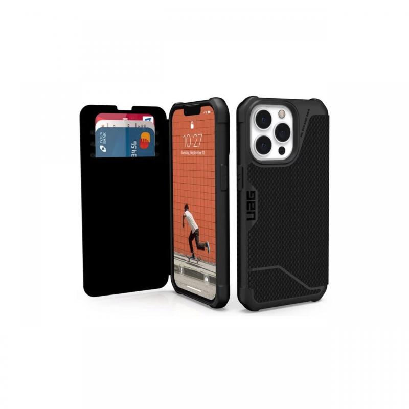 Husa iPhone 13 Pro UAG Metropolis Series Kevlar Black