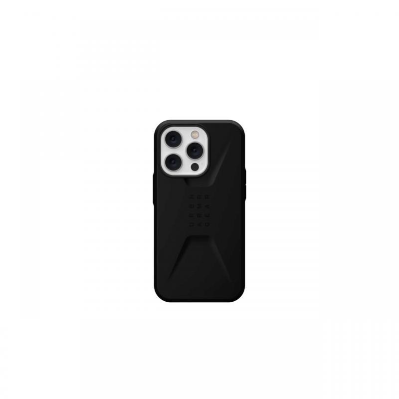 Husa iPhone 14 Pro UAG Civilian Series Black, military drop tested