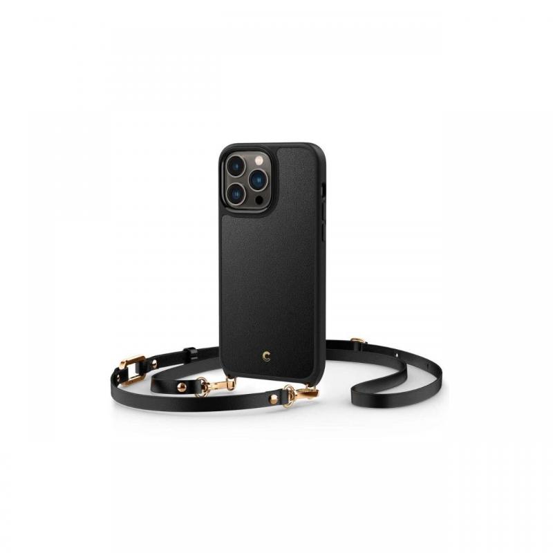 Husa iPhone 14 Pro Spigen Cyrill Classic Charm Magsafe Black