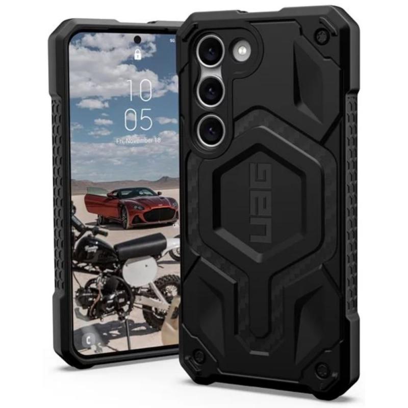 UAG Husa Monarch Pro Samsung Galaxy S23 Carbon Fiber