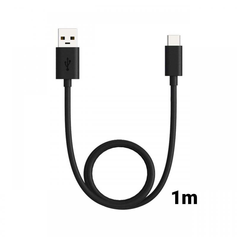 Cablu Type-C Procell USB Negru 1m