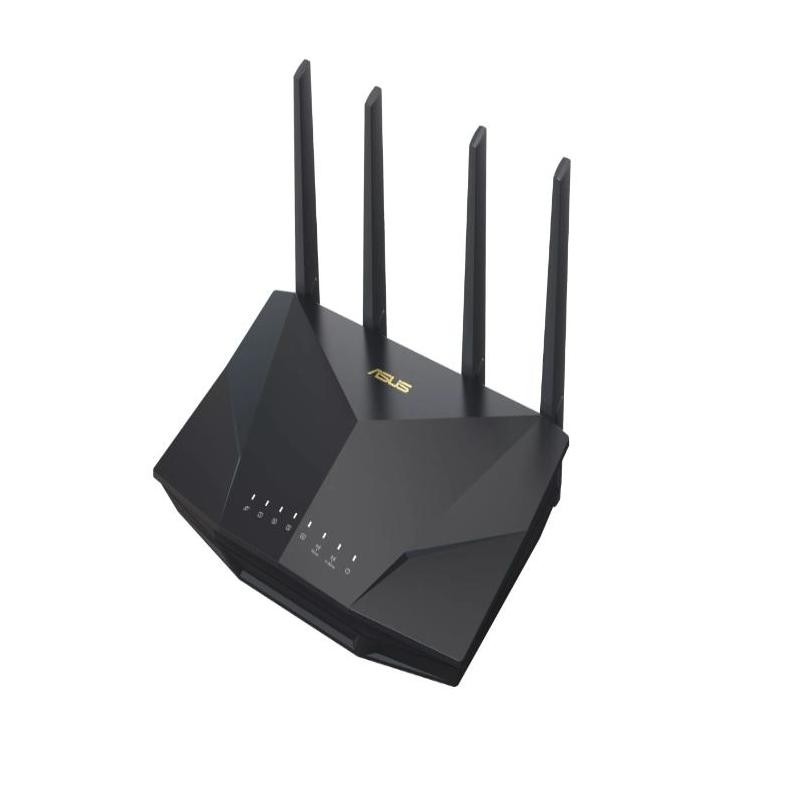 Router ASUS AX5400 Dual-band Wi-FI 6 Router RT-AX5400, Procesor: 1.5 GHz tri-core, 4 x antene externe, Gigabit