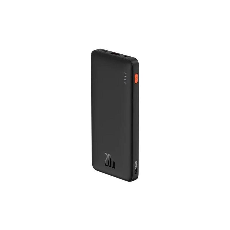 Baseus Airpow, Baterie externa Baseus Airpow 10000mAh, 20W, 1 x USB; 1 x USB Type-C, total 3A, negru