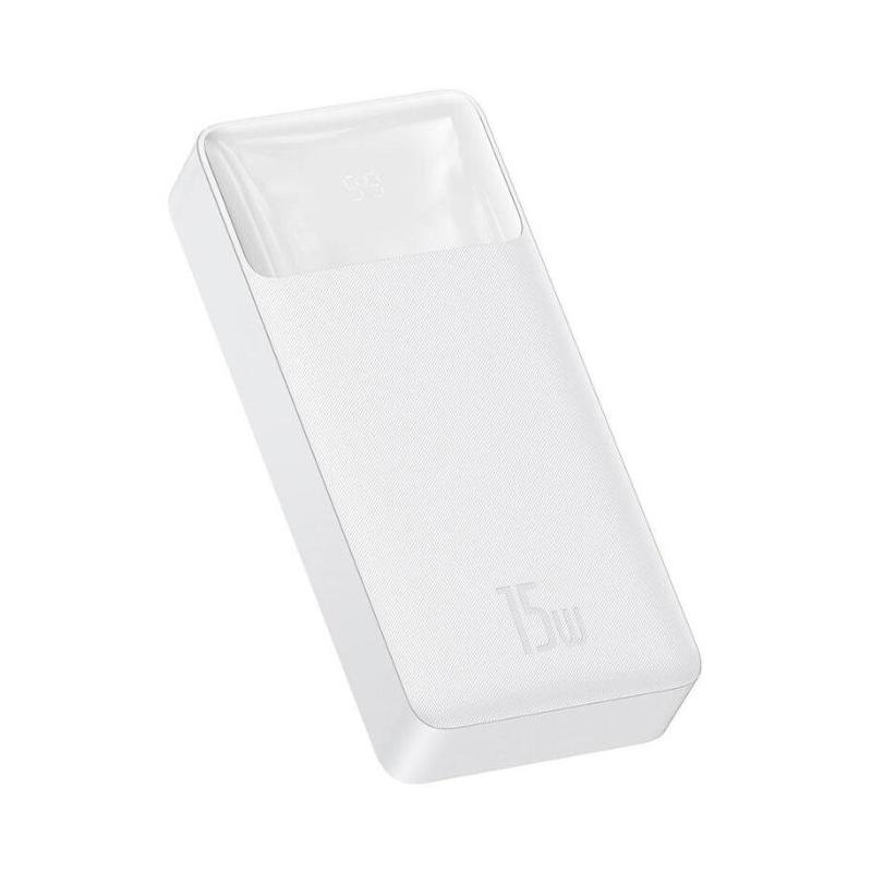 Baterie externa Baseus Bipow, 20000mAh, Alb