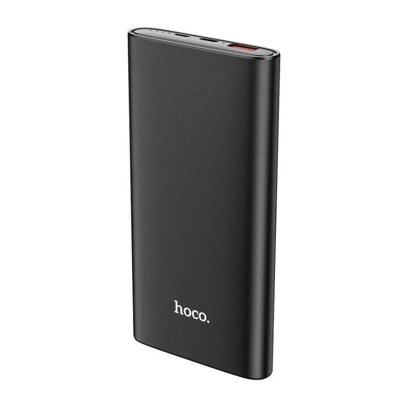 External battery HOCO J83, 10000 mA, Standard Charge (5V), PD20W+QC3.0, Black