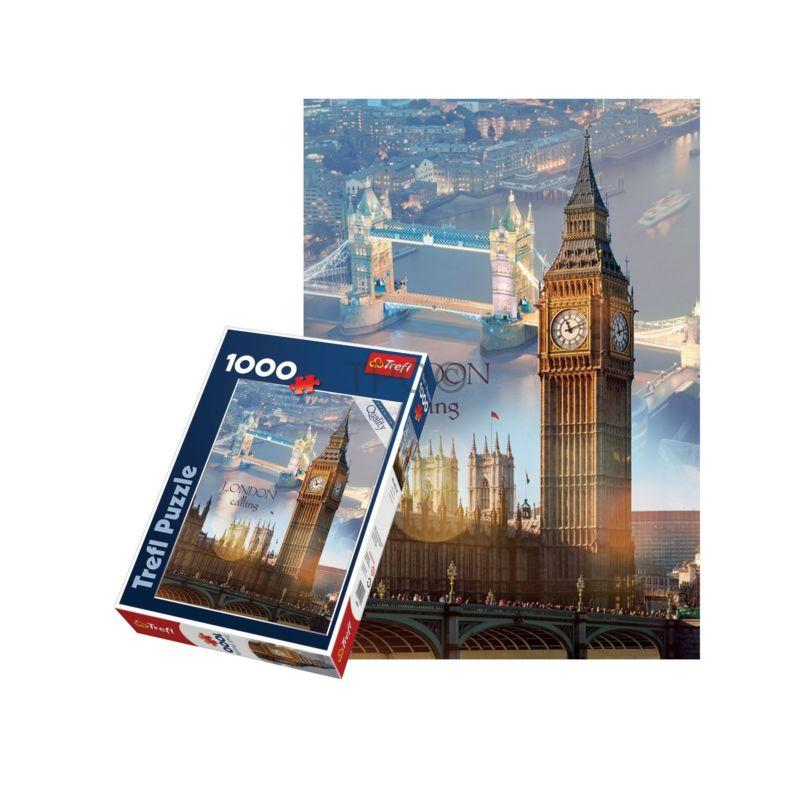 PUZZLE TREFL 1000 ZORI DE ZI LA LONDRA