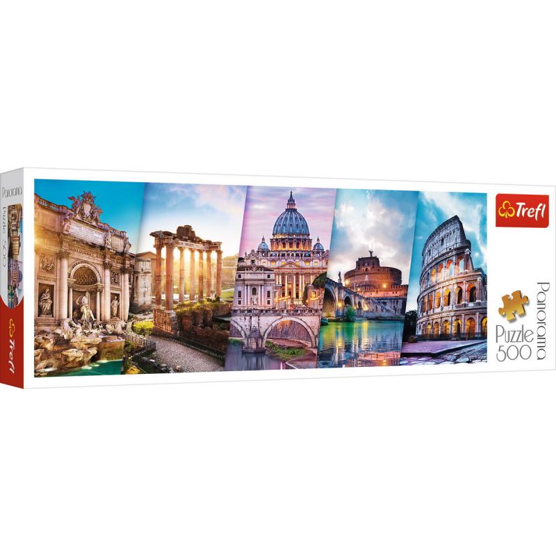 PUZZLE TREFL 500 PANORAMA CALATORIND IN ITALIA