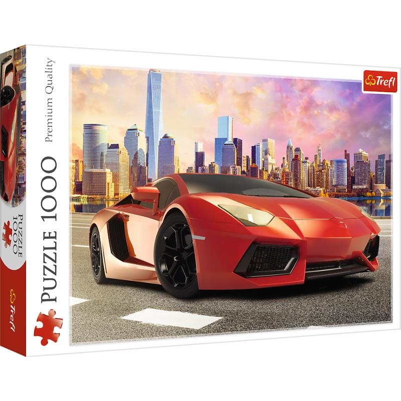 PUZZLE TREFL 1000 LAMBORGHINI ROSU