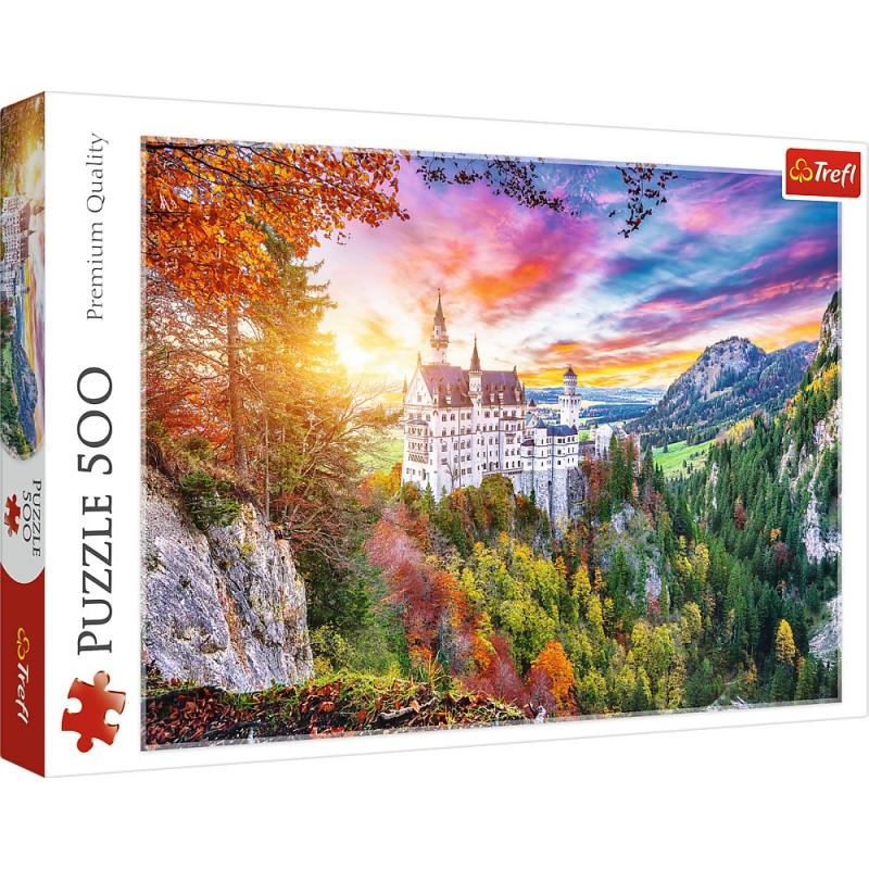 Puzzle trefl 500 casteul neuschwanstein