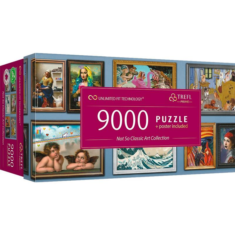 Puzzle trefl uft 9000 colectie de arta