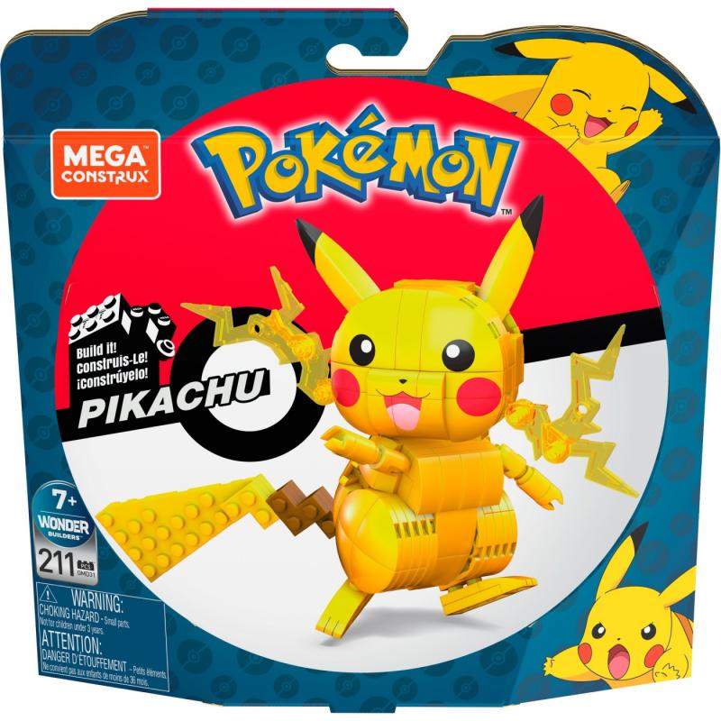 POKEMON MEGA CONSTRUCT FIGURINA PIKACHU