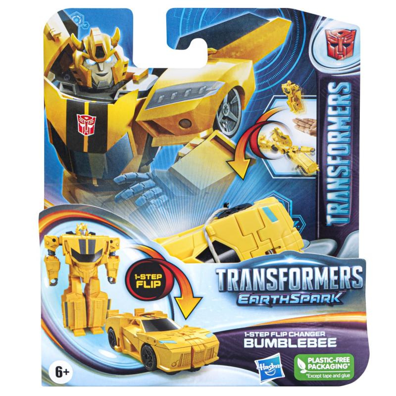 TRANSFORMERS 7 EARTHSPARK FIGURINA TRANSFORMABILA BUMBLEBEE 6CM