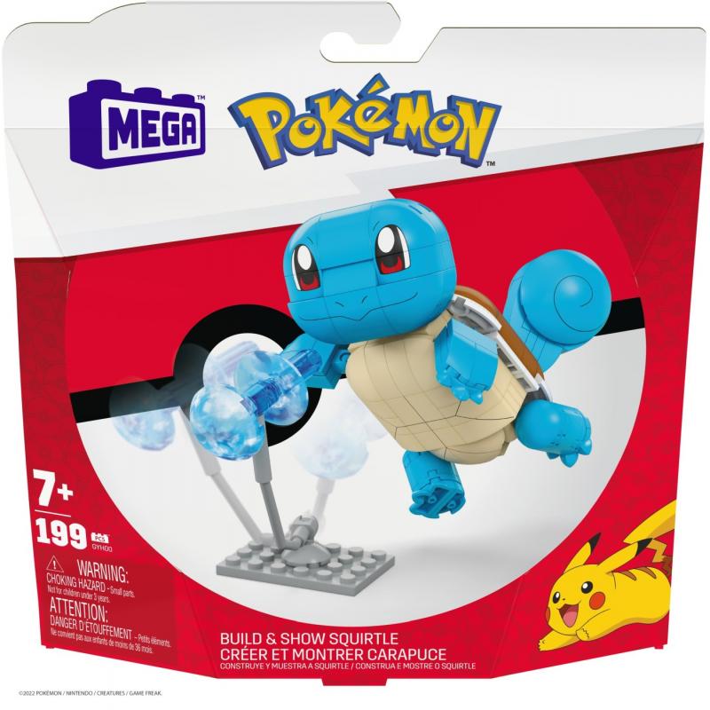 POKEMON MEGA CONSTRUX SET DE CONSTRUCTIE SQUIRTLE