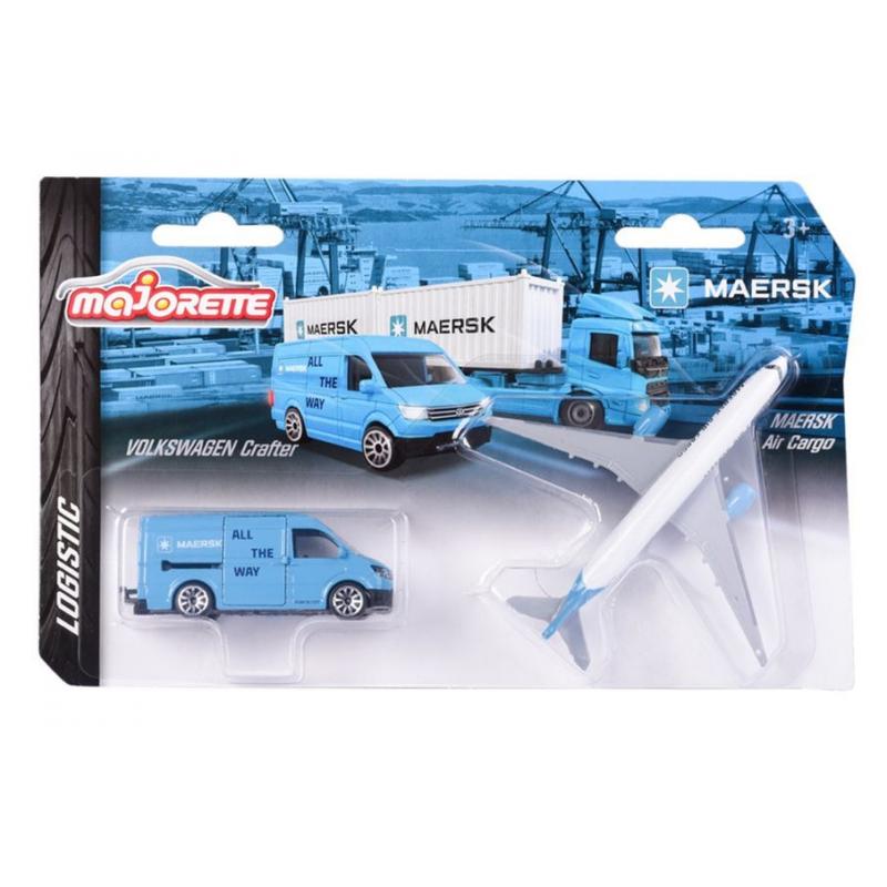 MAJORETTE TRANSPORTOR MAERSK VOLKSWAGEN