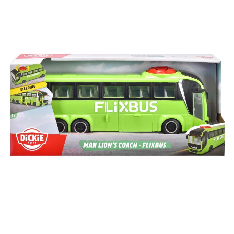 DICKIE AUTOCAR FLIXBUS MAN LIONS COACH 26.5CM