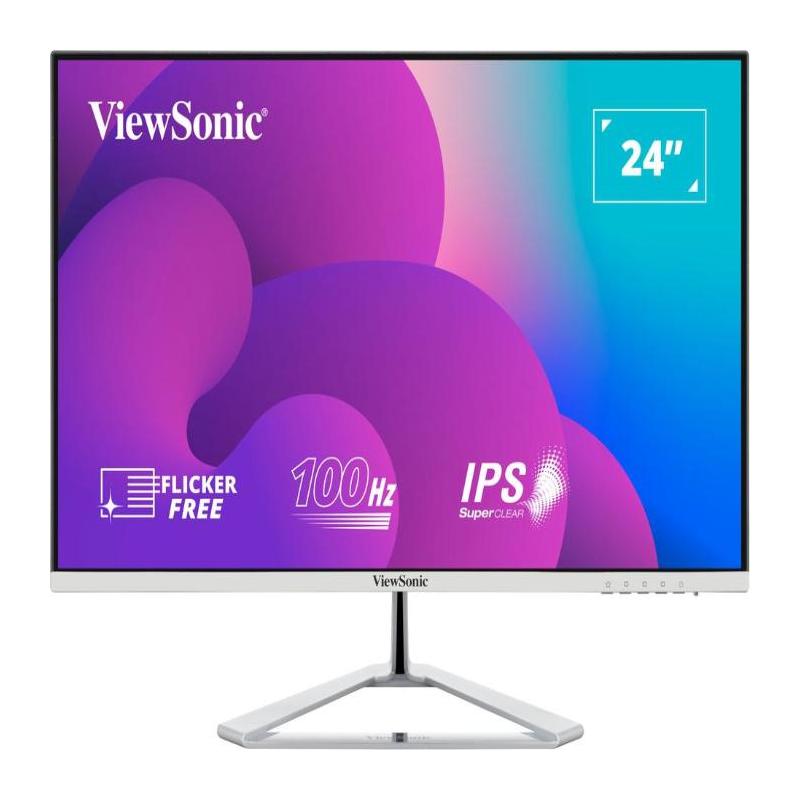 Monitor LED ViewSonic VX2476-SMH, 23.8inch, 1920x1080, 4ms, Silver