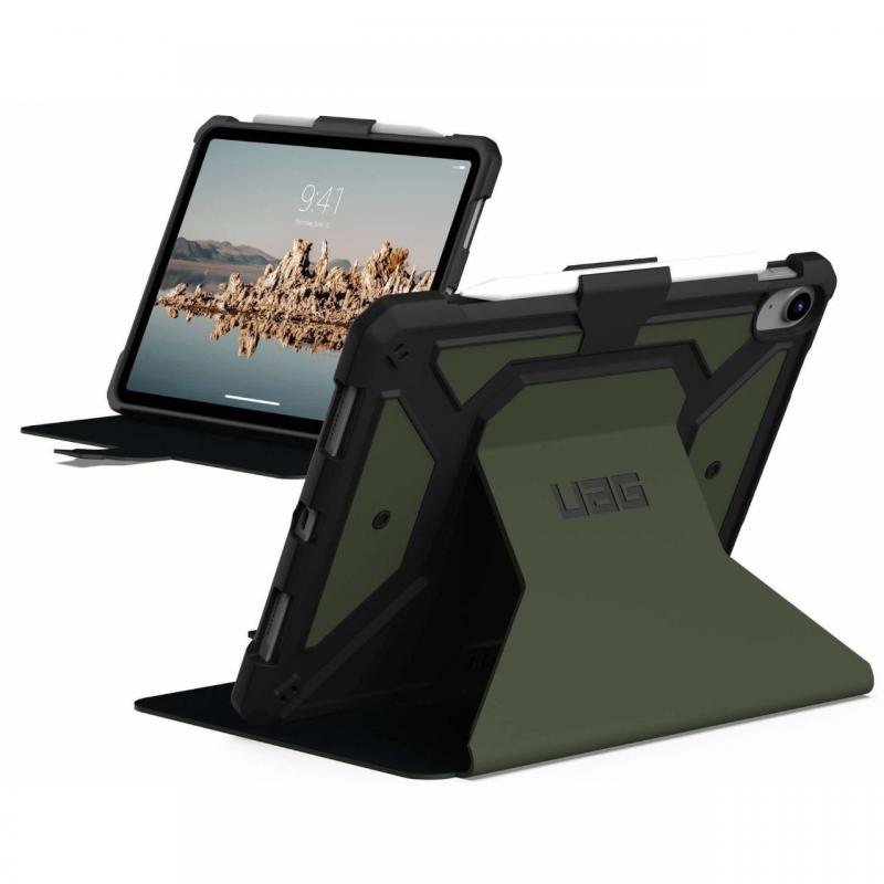 UAG Husa Book Metropolis SE Series iPad 10.9 inch (10th generation) Olive